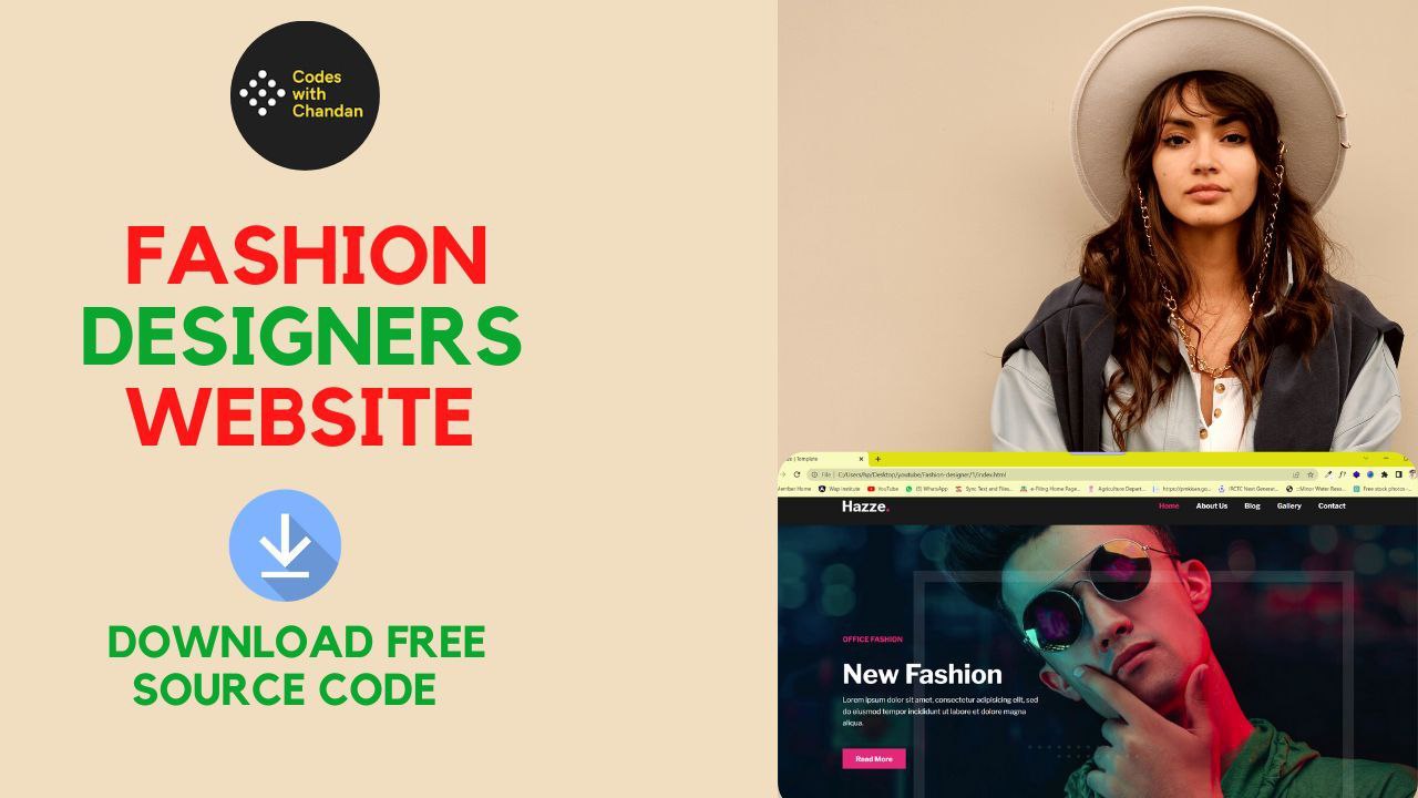 Fashion Designer Website